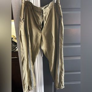 Anthropologie size large joggers